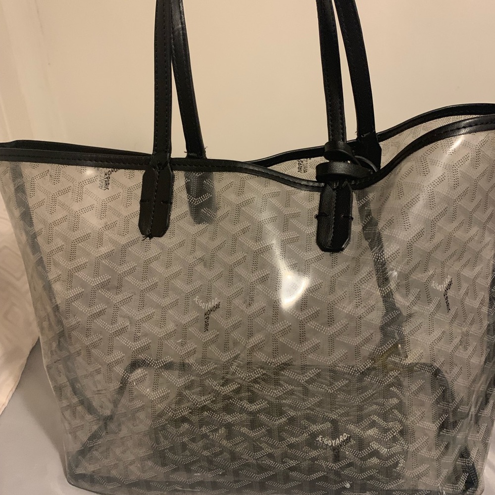 Authentic Goyard Transparent Tote